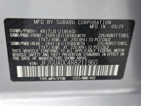 Used 2024 Subaru Crosstrek 2.0i Premium AWD/4WD image 34