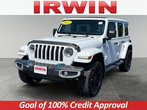Used 2022 Jeep Wrangler Unlimited Sahara w/ Cold Weather Group AWD/4WD image 1