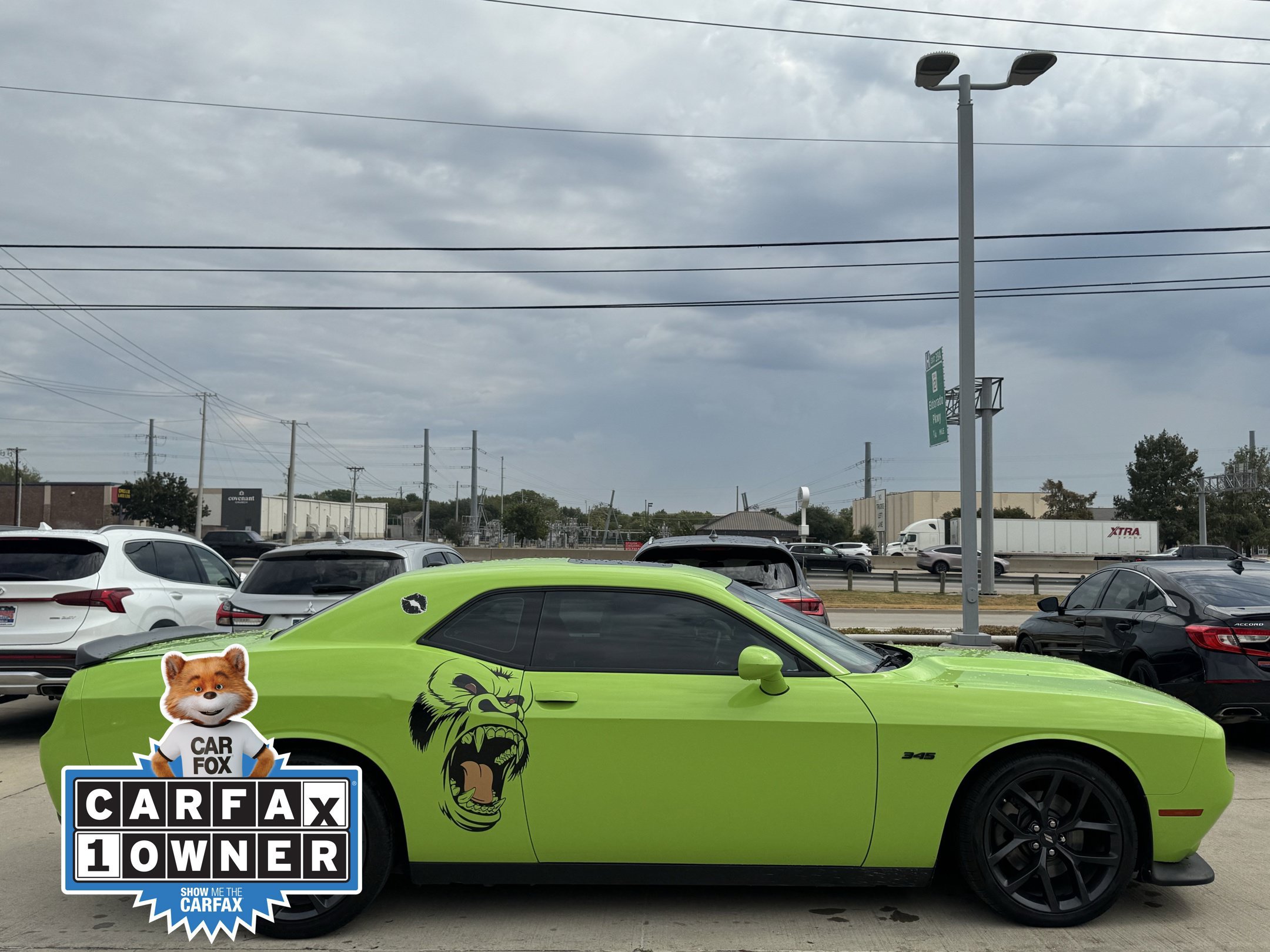 Used 2023 Dodge Challenger R/T w/ Blacktop Package RWD image 3