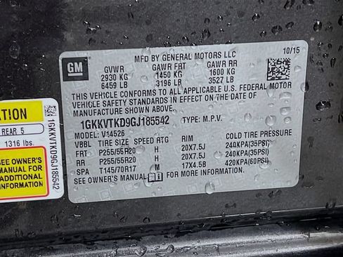 Used 2016 GMC Acadia Denali AWD/4WD image 11