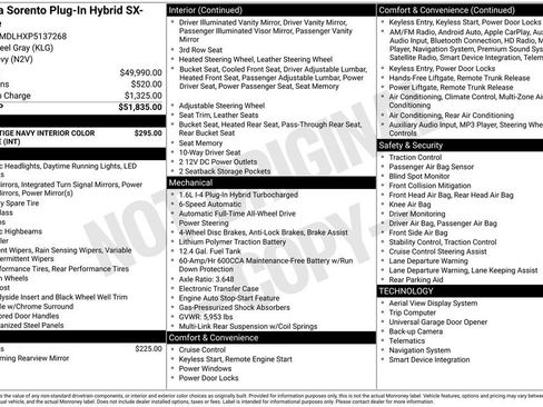 Certified 2023 Kia Sorento SX Prestige image 33