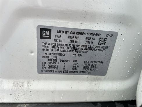 Used 2022 Chevrolet Trax LT w/ LT Convenience Package image 31