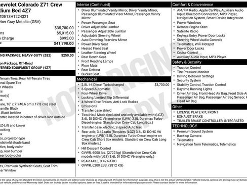 Used 2017 Chevrolet Colorado Z71 image 30