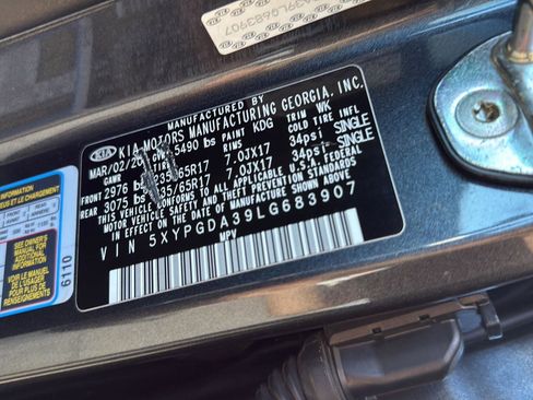 Used 2020 Kia Sorento LX w/ LX I4 Convenience Package AWD/4WD image 46