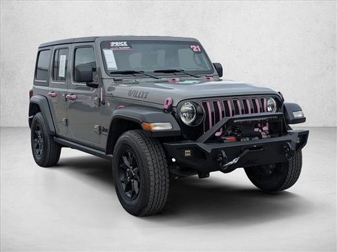 Used 2021 Jeep Wrangler Unlimited Sport image 3