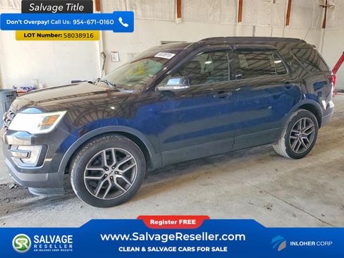 Used 2016 Ford Explorer Sport AWD/4WD image 1