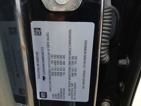 Certified 2021 Chevrolet Tahoe LT w/ Rear Media and Nav Package image 41