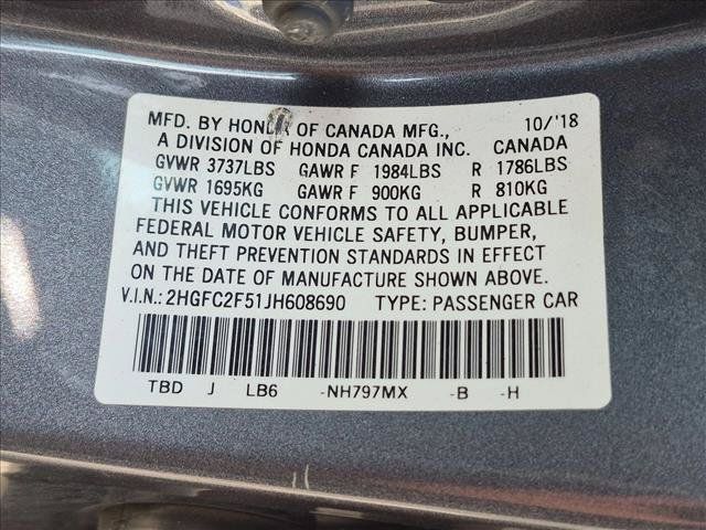 Used 2018 Honda Civic LX image 20