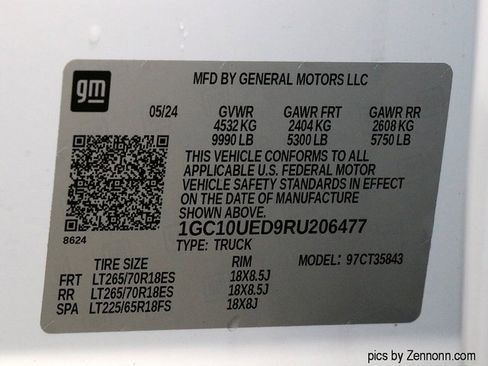 Used 2024 Chevrolet Silverado EV W/T image 30