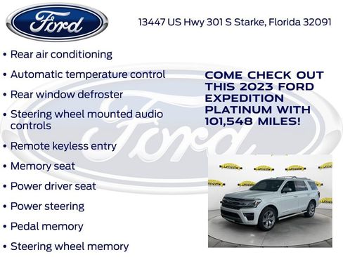 Certified 2023 Ford Expedition Platinum AWD/4WD image 32