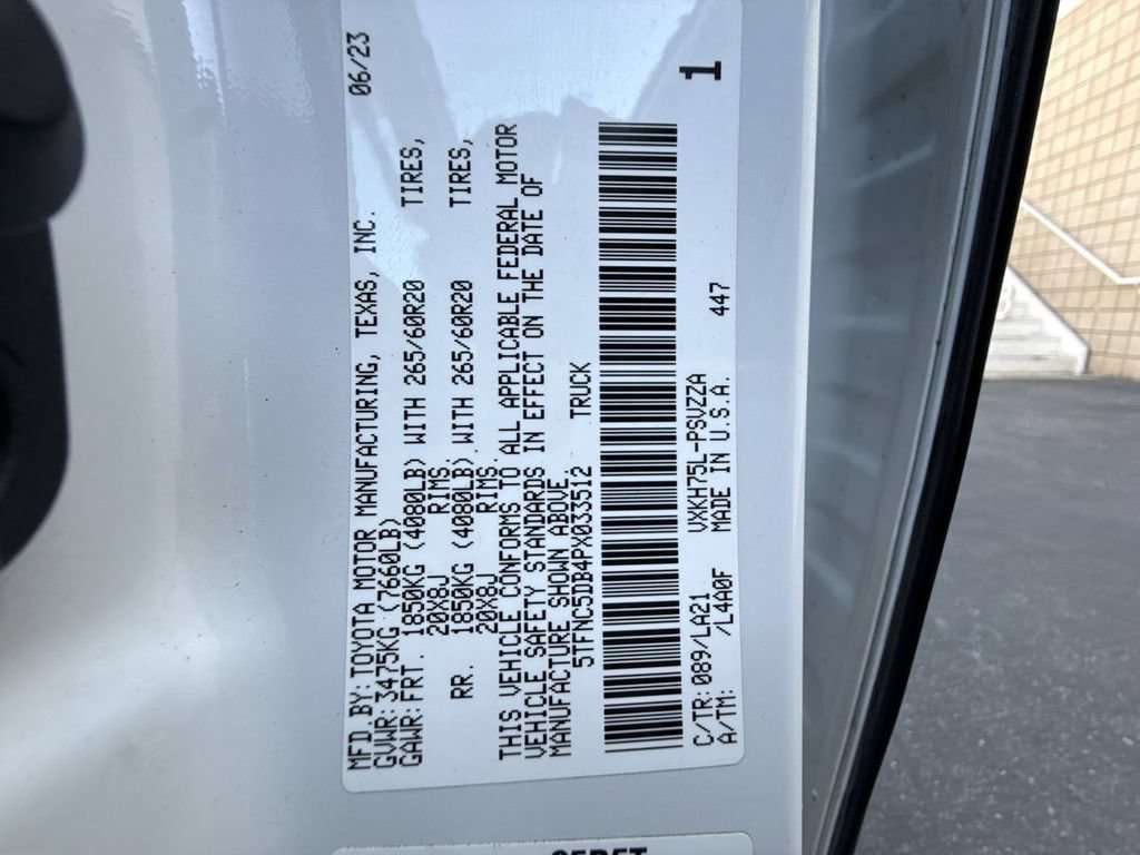 Used 2023 Toyota Tundra Platinum AWD/4WD image 35