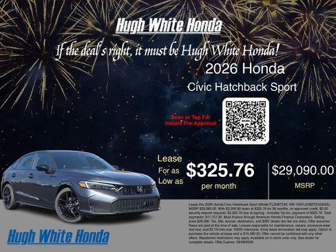 New 2026 Honda Civic Sport image 3