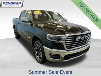 Certified 2025 RAM 1500 Laramie w/ Bed Utility Group AWD/4WD 360° Tour