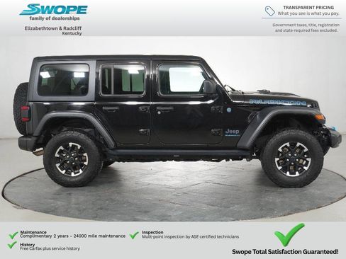 Used 2024 Jeep Wrangler Unlimited Rubicon 4xe AWD/4WD image 2