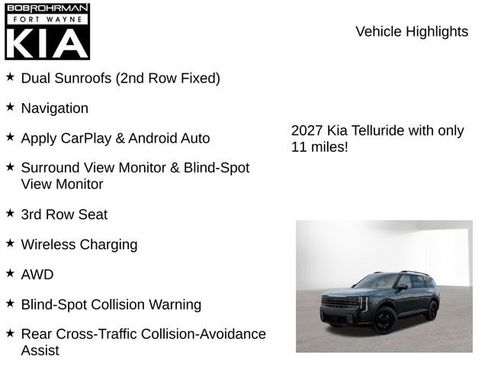 New 2027 Kia Telluride X-Line SX Prestige AWD/4WD image 7