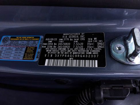 Certified 2024 Kia Telluride S w/ S Sunroof Package FWD image 42