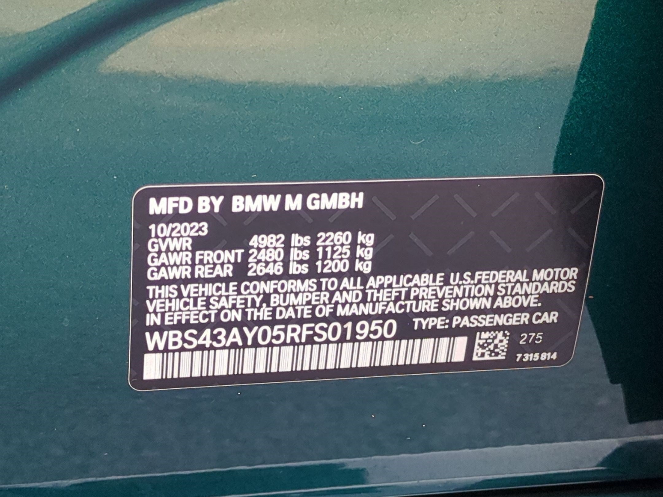 Used 2024 BMW M3 Competition w/ Executive Package AWD/4WD image 33