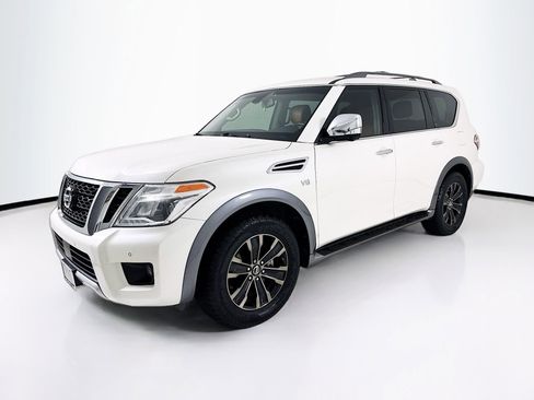 Used 2017 Nissan Armada Platinum w/ Captain Seat Package AWD/4WD image 3