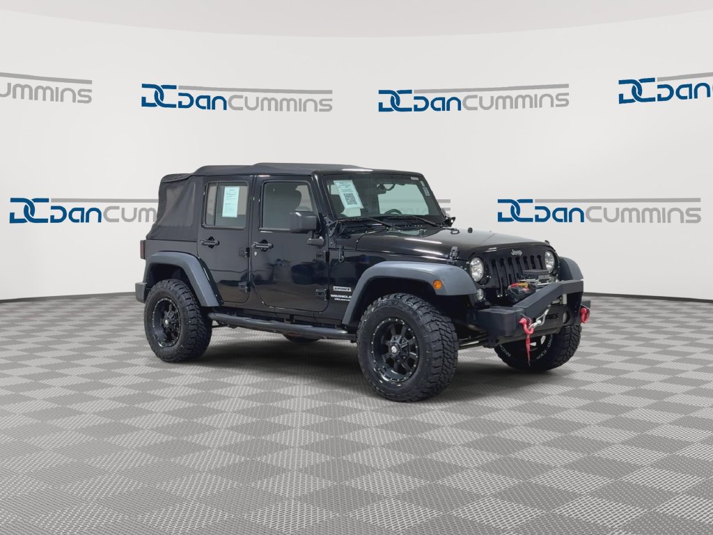 Used 2016 Jeep Wrangler Unlimited Sport w/ Max Tow Package AWD/4WD image 2
