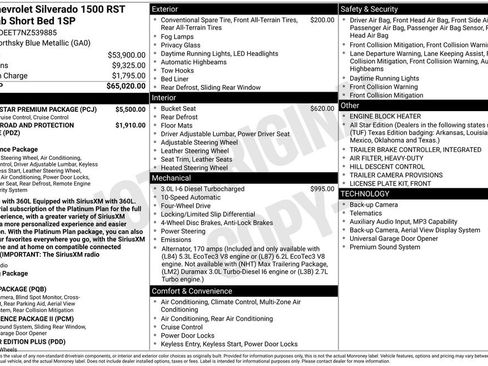 Used 2022 Chevrolet Silverado 1500 RST w/ RST All Star Premium Package AWD/4WD image 5