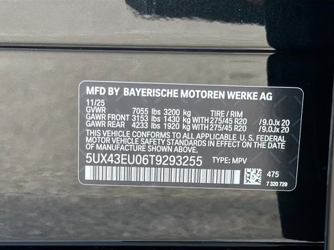 New 2026 BMW X5 xDrive50e w/ M Sport Package image 43