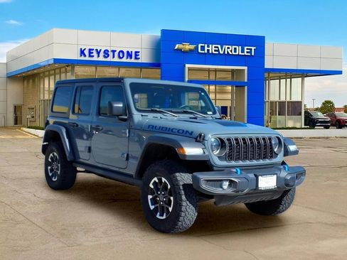 Used 2024 Jeep Wrangler Unlimited Rubicon 4xe AWD/4WD image 1