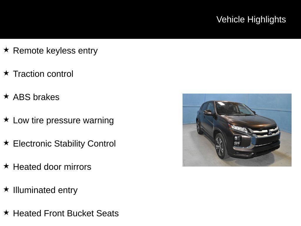 Used 2023 Mitsubishi Outlander Sport SE AWD/4WD image 33