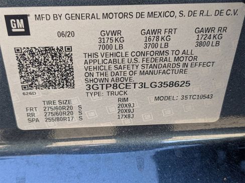 Used 2020 GMC Sierra 1500 Elevation w/ Elevation Value Package image 21