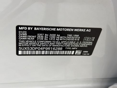 Used 2023 BMW X3 xDrive30i w/ M Sport Package AWD/4WD image 26