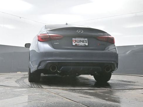 Used 2021 INFINITI Q50 Red Sport 400 w/ Carbon Fiber Package image 58