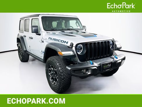 Used 2023 Jeep Wrangler Unlimited Rubicon 4xe w/ Safety Group image 1