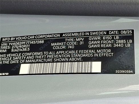 New 2026 Volvo XC90 B6 Ultra image 11