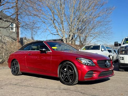 Used 2021 Mercedes-Benz C 300 4MATIC Cabriolet w/ AMG Line image 9