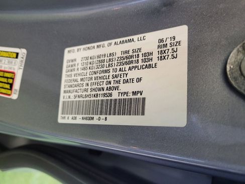 Used 2019 Honda Odyssey EX image 33