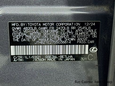 Certified 2025 Lexus IS 350 F Sport w/ Accessory Package image 34