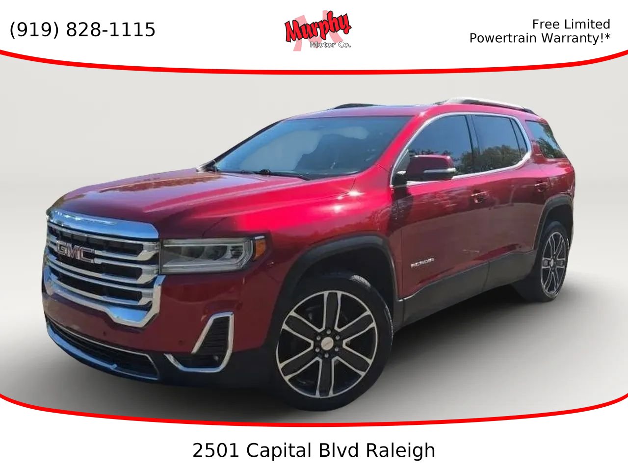 Used 2021 GMC Acadia SLT w/ Preferred Package FWD image 1