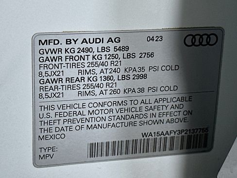 Used 2023 Audi Q5 2.0T Premium Plus w/ Premium Plus Package AWD/4WD image 24