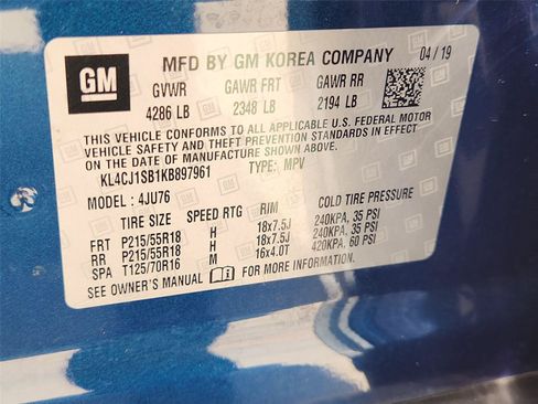 Used 2019 Buick Encore Sport Touring w/ Safety Package FWD image 30