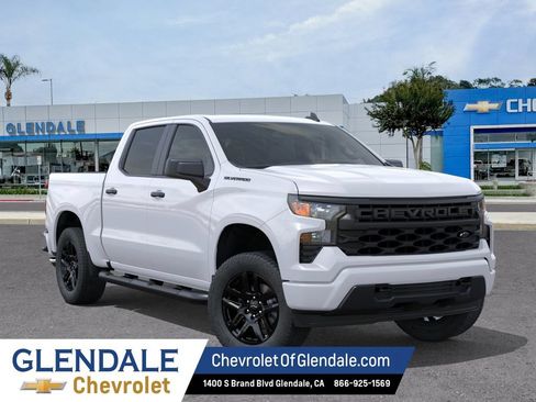 New 2026 Chevrolet Silverado 1500 Custom w/ Turbomax Blackout Package RWD image 7