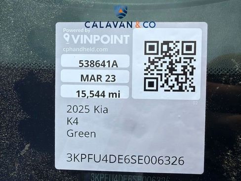 Used 2025 Kia K4 EX image 8