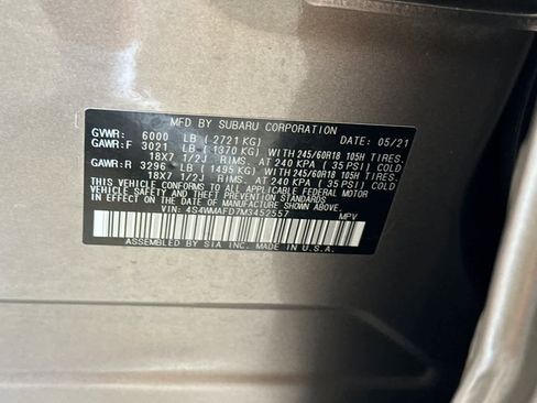 Used 2021 Subaru Ascent Premium w/ Convenience Package image 34