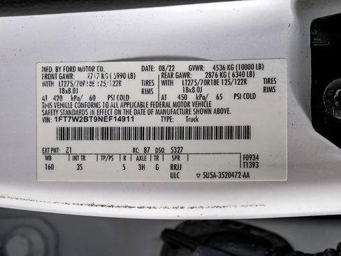 Used 2022 Ford F250 XLT w/ XLT Value Package image 58