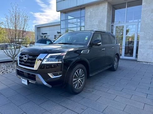 Certified 2024 Nissan Armada SL w/ Captain's Chairs Package AWD/4WD image 3