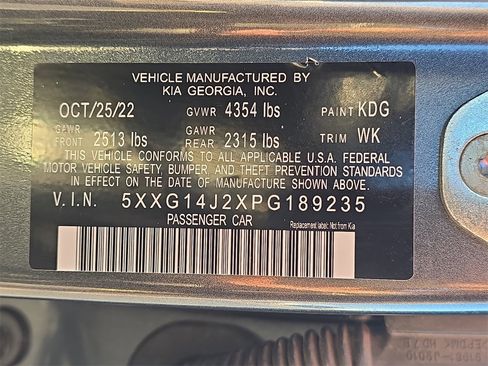 Used 2023 Kia K5 LXS image 33