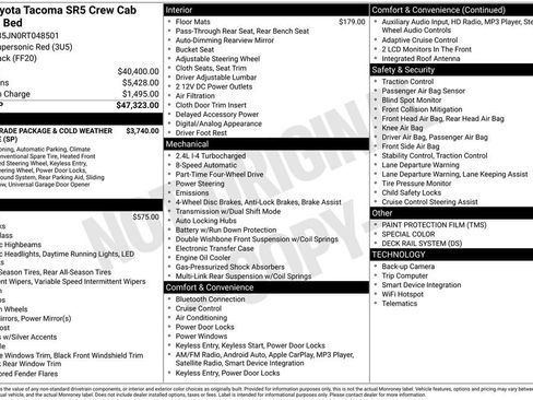 Certified 2024 Toyota Tacoma SR5 image 68