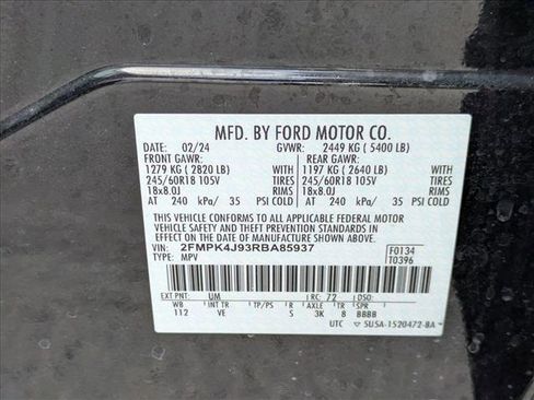 Used 2024 Ford Edge SEL AWD/4WD image 24
