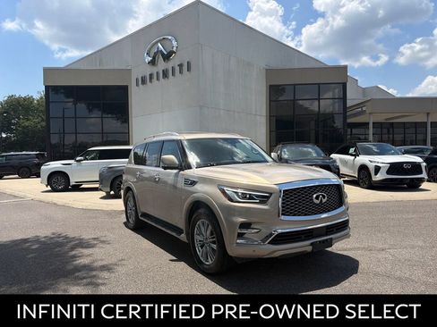 Certified 2019 INFINITI QX80 Luxe w/ Proassist Package RWD image 1