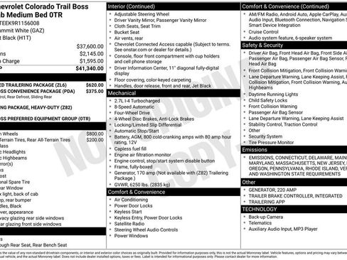 Used 2024 Chevrolet Colorado Trail Boss w/ Advanced Trailering Package image 6
