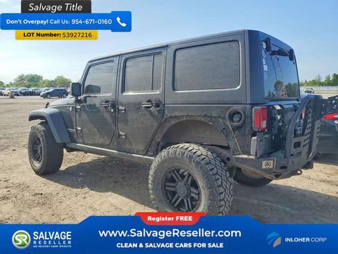 Used 2015 Jeep Wrangler Unlimited Rubicon AWD/4WD image 3