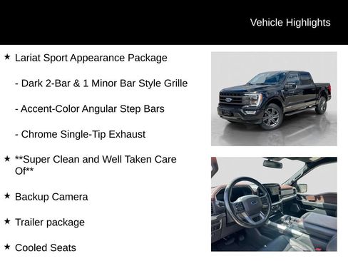 Certified 2023 Ford F150 Lariat w/ Equipment Group 502A High AWD/4WD image 17